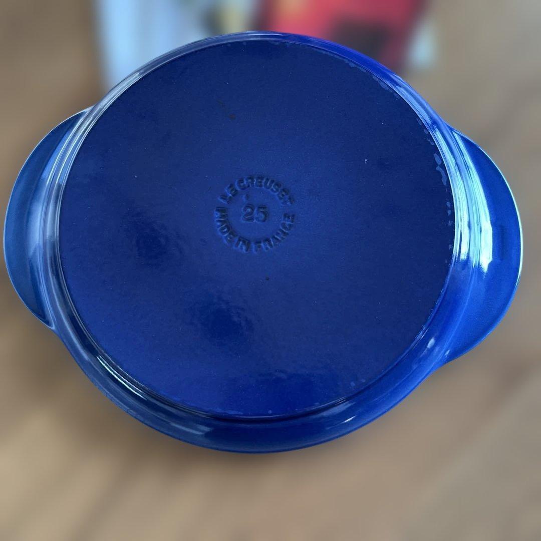 Le Creuset グリルパン 25cm ブルー