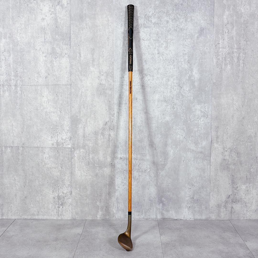 T523 激レア キャロウェイ ヒッコリースティック サンドウェッジ SW 木製