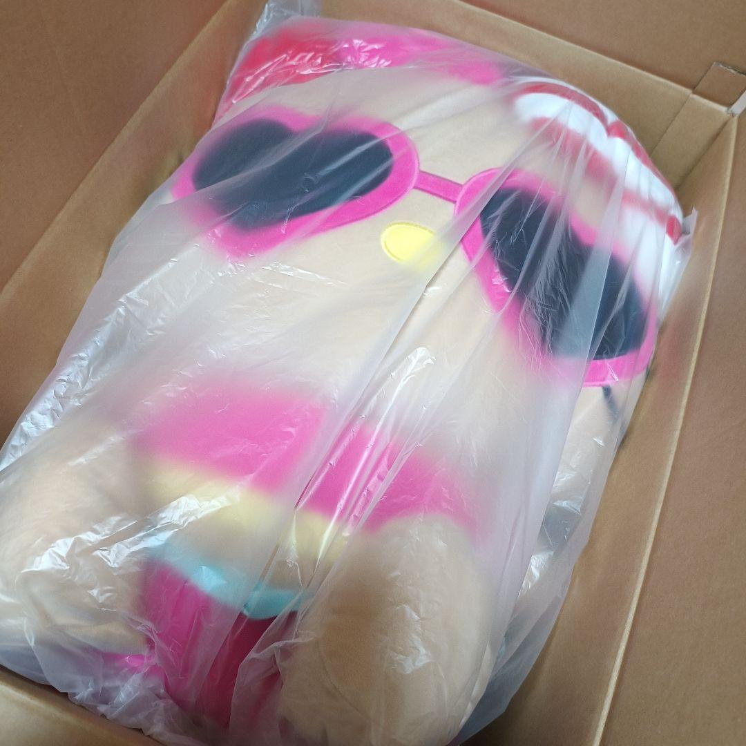 日焼けキティちゃんBIGぬいぐるみ　キティ　アベイル 完売品