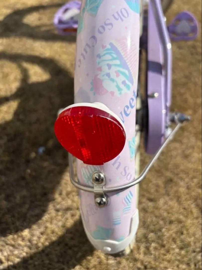 【千葉引取限定】美品 アサヒサイクル 幼児用自転車 16インチ 補助輪付き