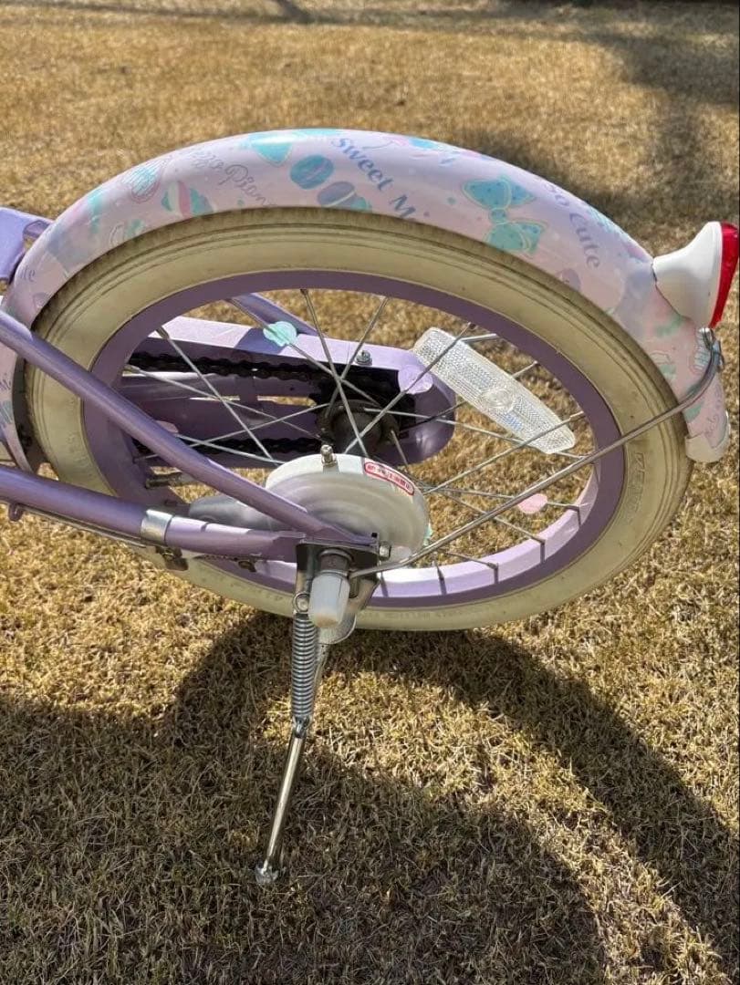 【千葉引取限定】美品 アサヒサイクル 幼児用自転車 16インチ 補助輪付き