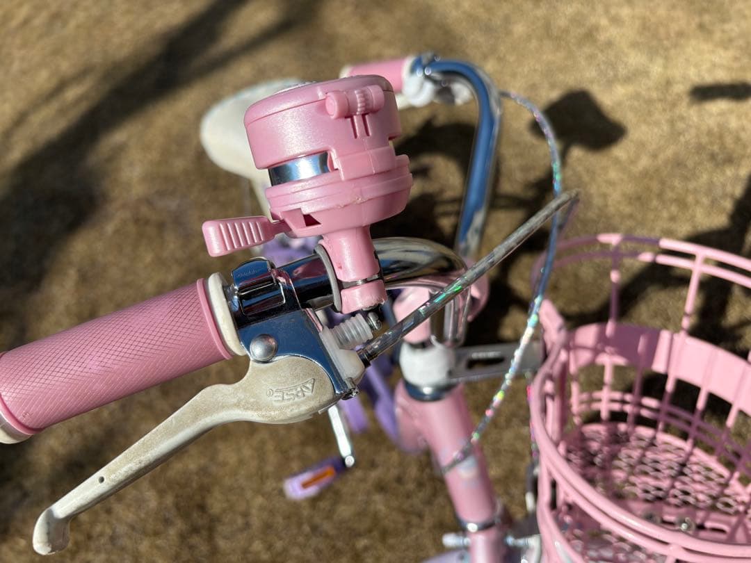 【千葉引取限定】美品 アサヒサイクル 幼児用自転車 16インチ 補助輪付き