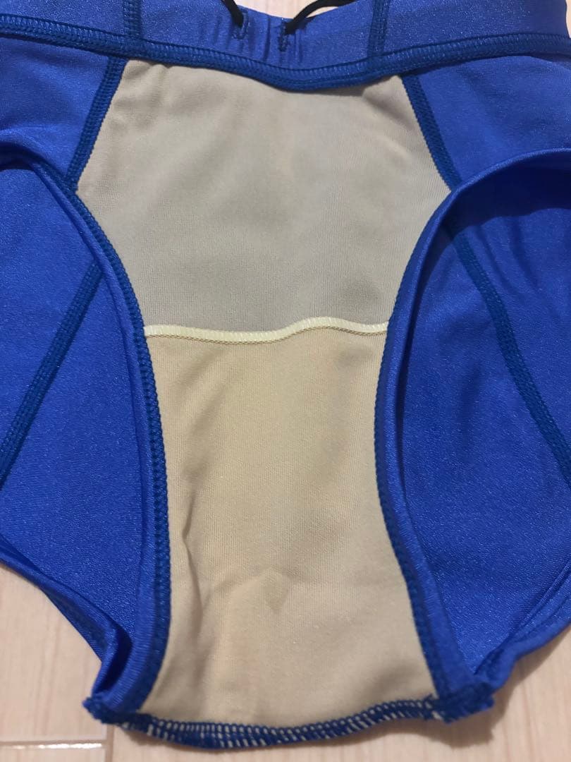 陸上女子 ユニフォーム mizuno レーシングパンツ ブルー　S