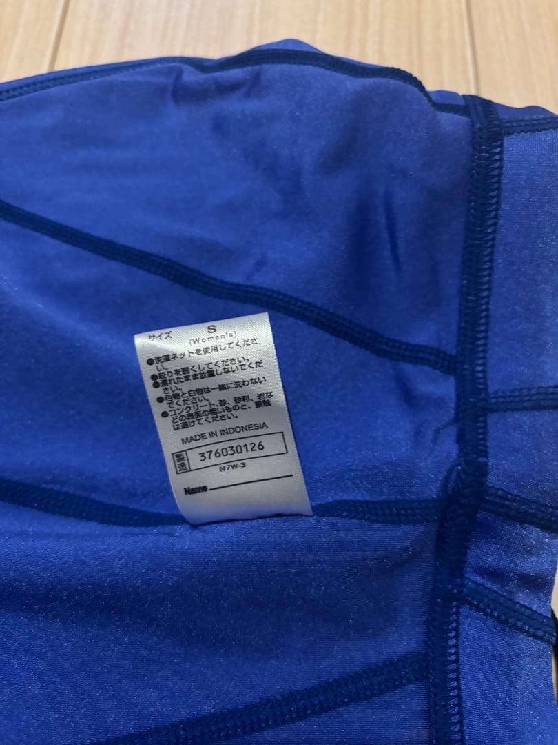 陸上女子 ユニフォーム mizuno レーシングパンツ ブルー　S