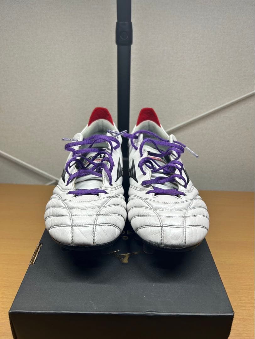 値下げ中　【MIZUNO モレリアネオ4】25cm ゼログライド・元箱付き