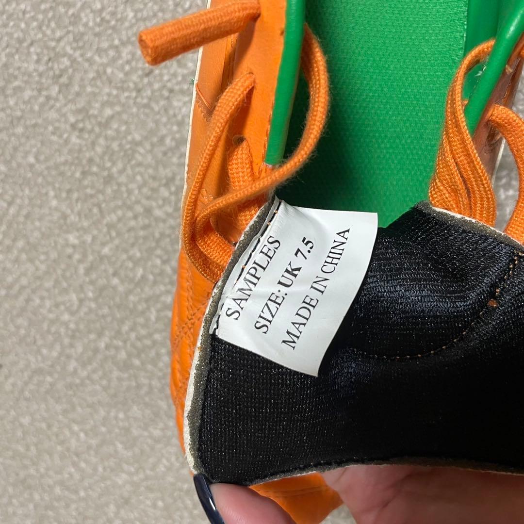 PUMA サッカーシューズ オレンジ UK 7.5