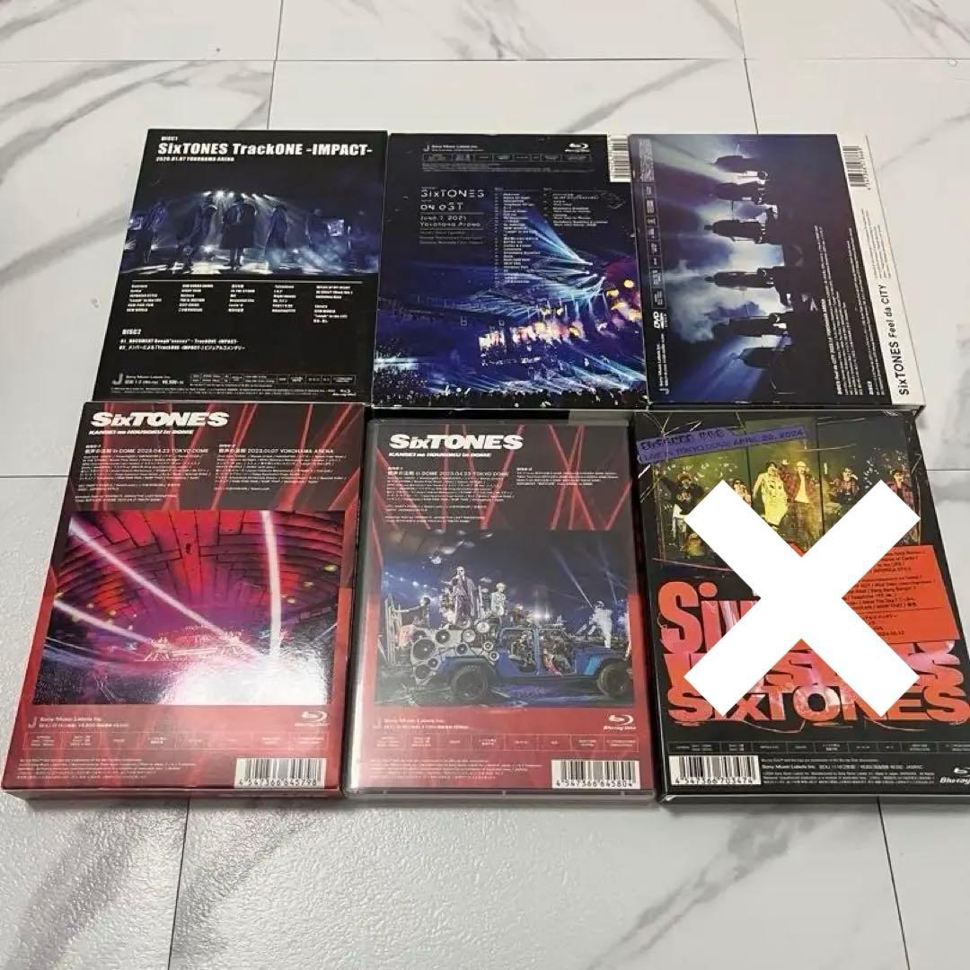 SixTONES ライブDVD BluRay セット