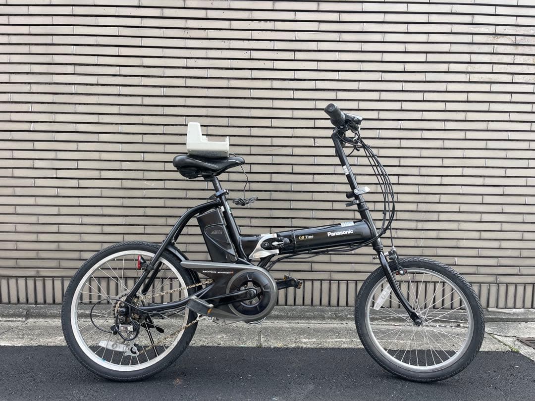 Panasonic off time折りたたみ自転車8.9ah
