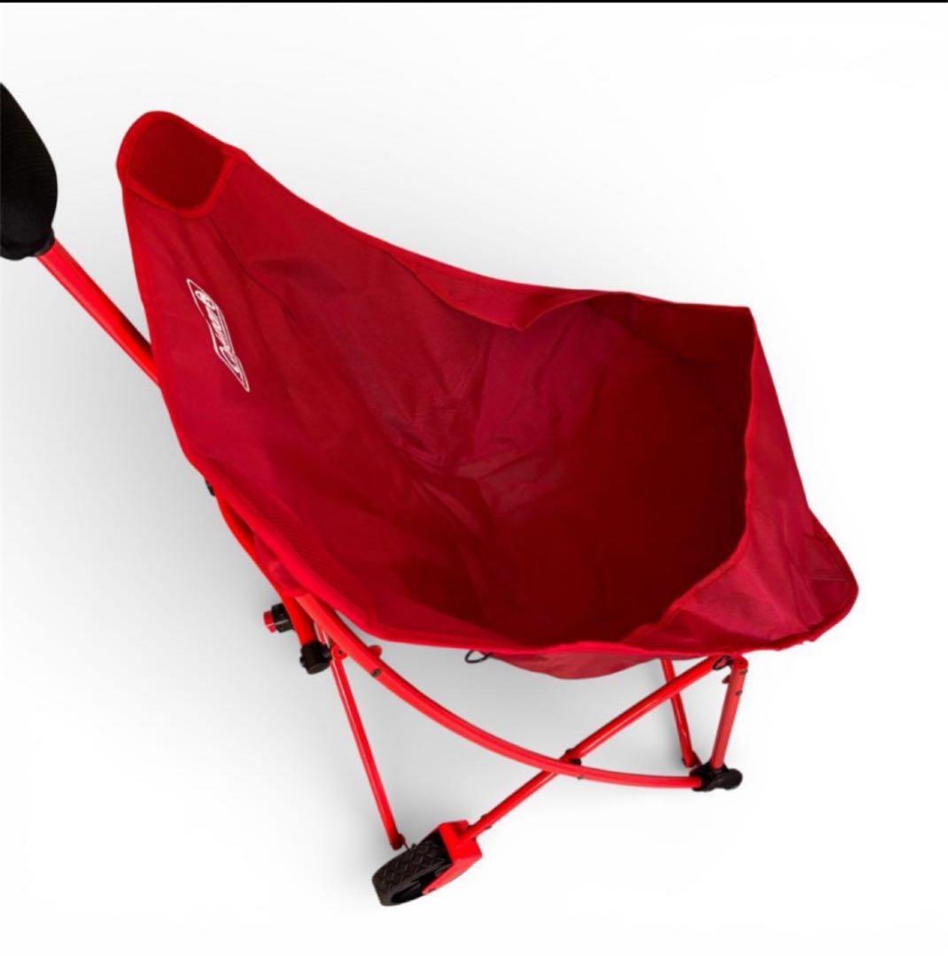Coleman アウトドアチェア レッド