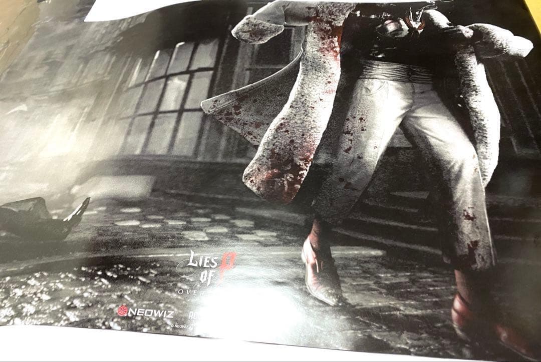 Lies of P ドイツ オフラインイベント ポスター Lea 直筆サイン入り