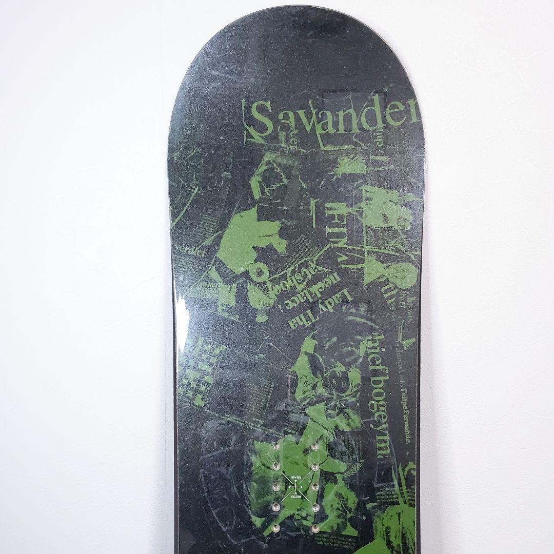美品✨Savander 153cm スノーボード キャンバー オールラウンド