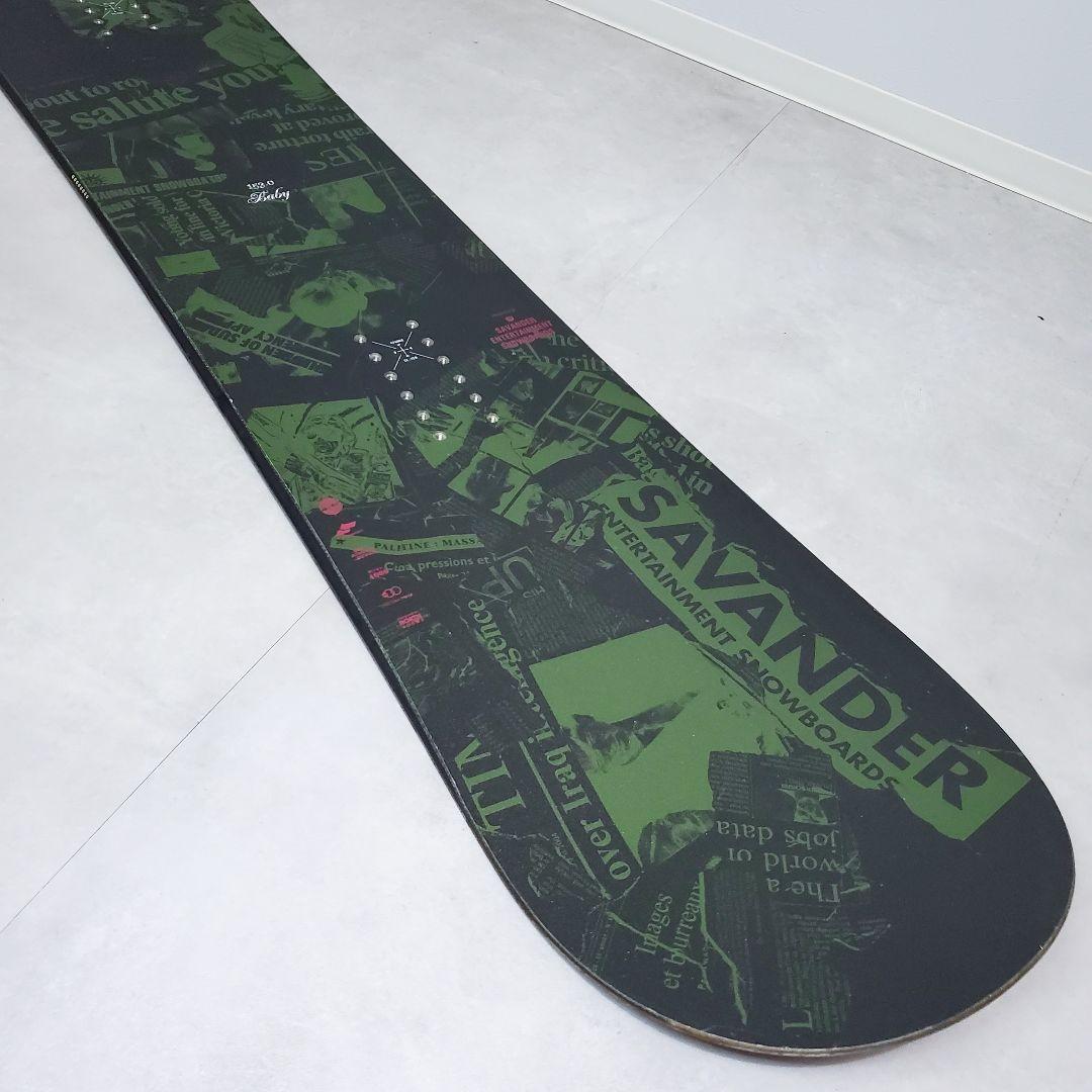 美品✨Savander 153cm スノーボード キャンバー オールラウンド