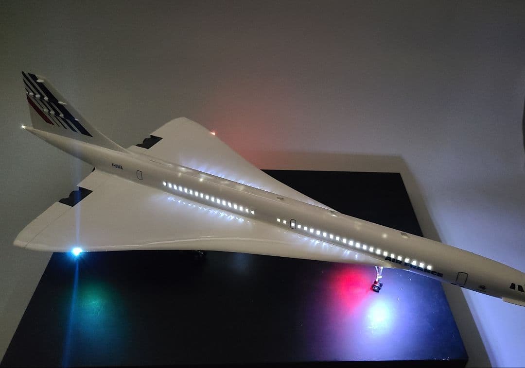 CONCORDE AIR FRANCE 1/100 LED仕様完成品