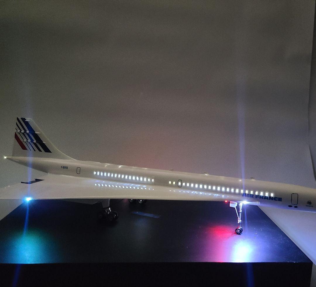 CONCORDE AIR FRANCE 1/100 LED仕様完成品