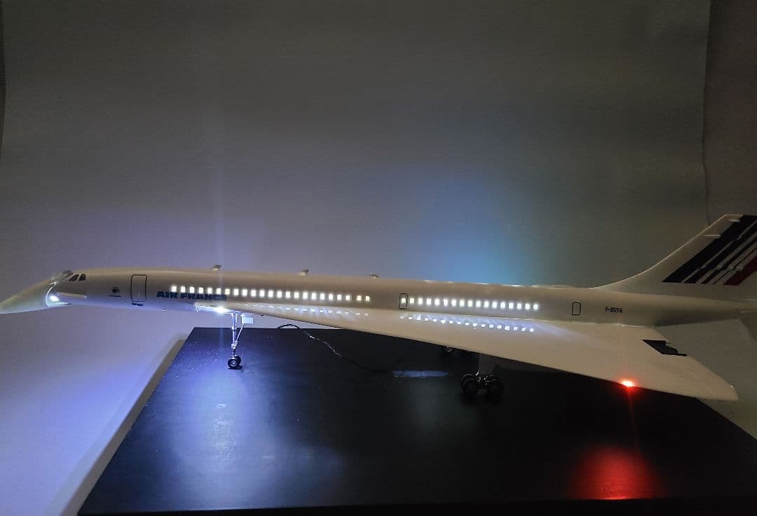 CONCORDE AIR FRANCE 1/100 LED仕様完成品