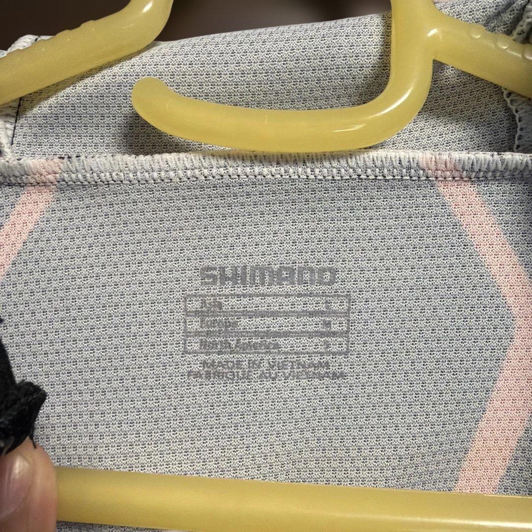 23SHIMANO LIMITED PRO メッシュジップTシャツ L