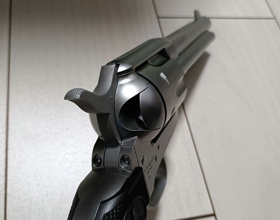 【中古品】東京マルイ エアガン「SAA.45 アーティラリー シルバー」セット