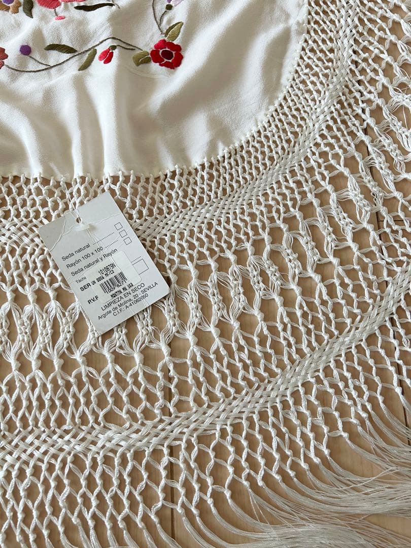 新品★JUAN FORONDA マントン★フラメンコ★シルク100%★スペイン製