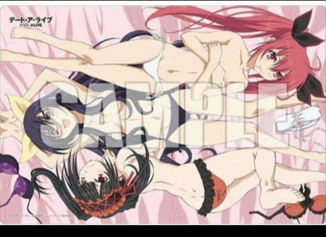 【プレイマット】デート・ア・ライブ 時崎狂三　五河琴里　夜刀神十香　白の女王