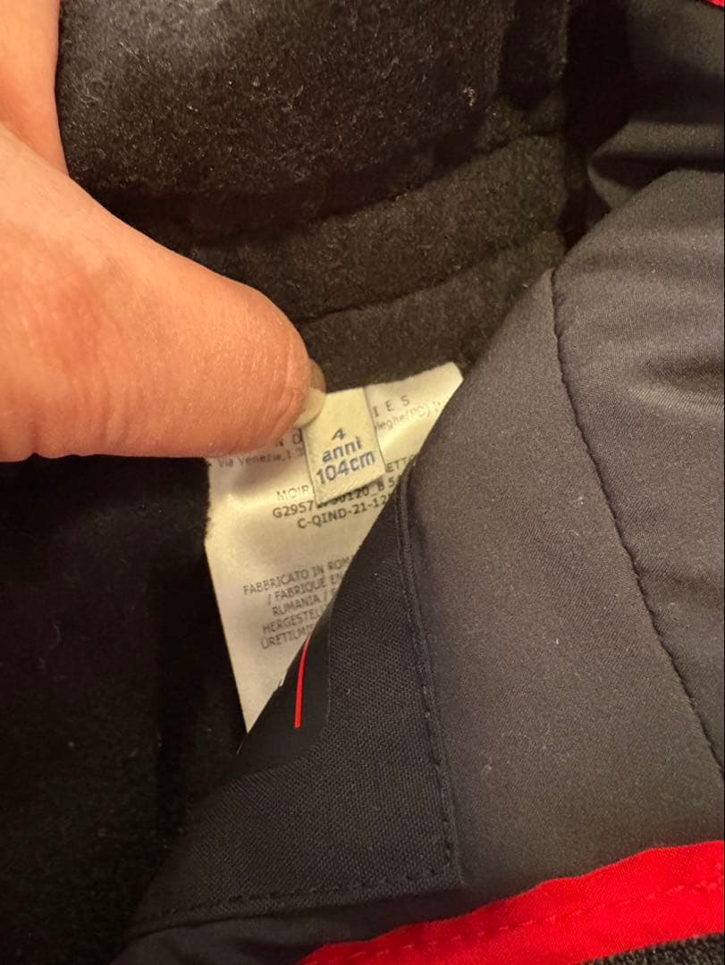 MONCLER キッズスキーオーバーオール4サイズ（104）Gore-Tex