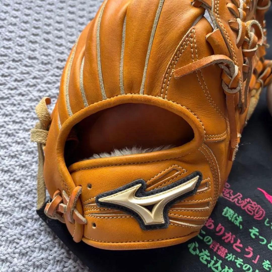 Mizuno Global Elite 野球グローブ オイル ブラシ　袋