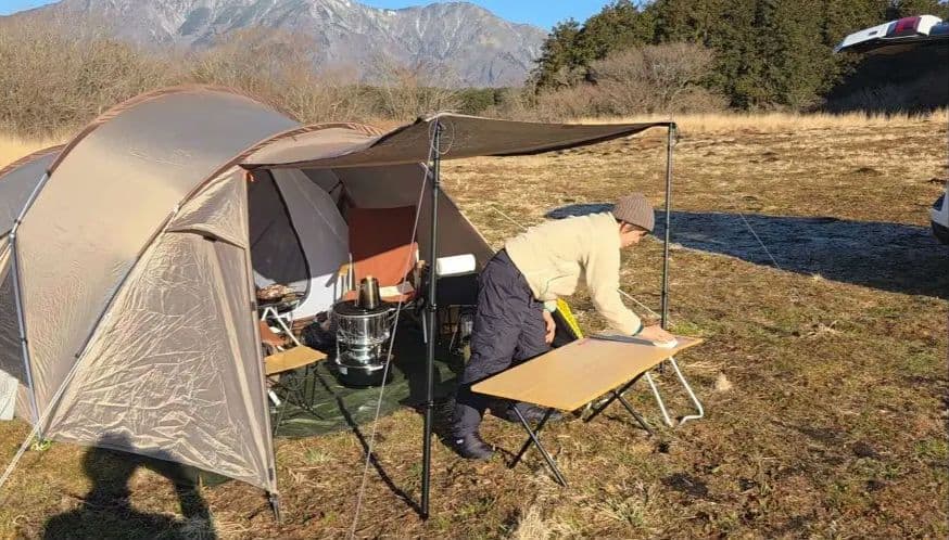 【新品】カーボン伸縮ポール2.4m　二本セット