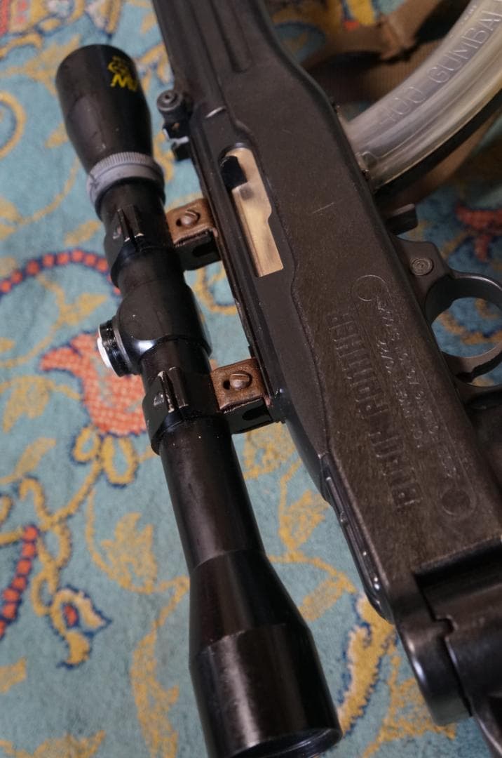 MGC Ruger10/22 ブラックパンサー　スコープ付　ガスガン 現状品