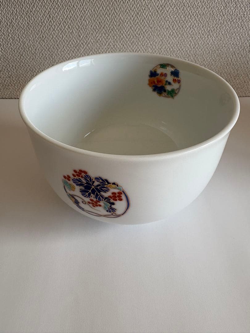 深川製磁　絵変わり　トリプレット　丼3点
