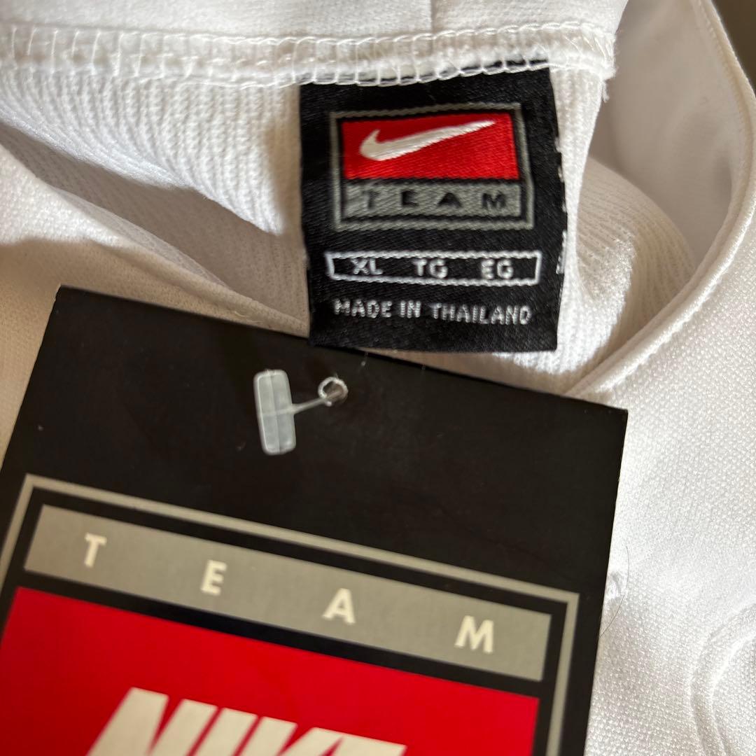新品【NIKE】正規品ナイキ 練習着シャツ白 XL TEAM SPORTS
