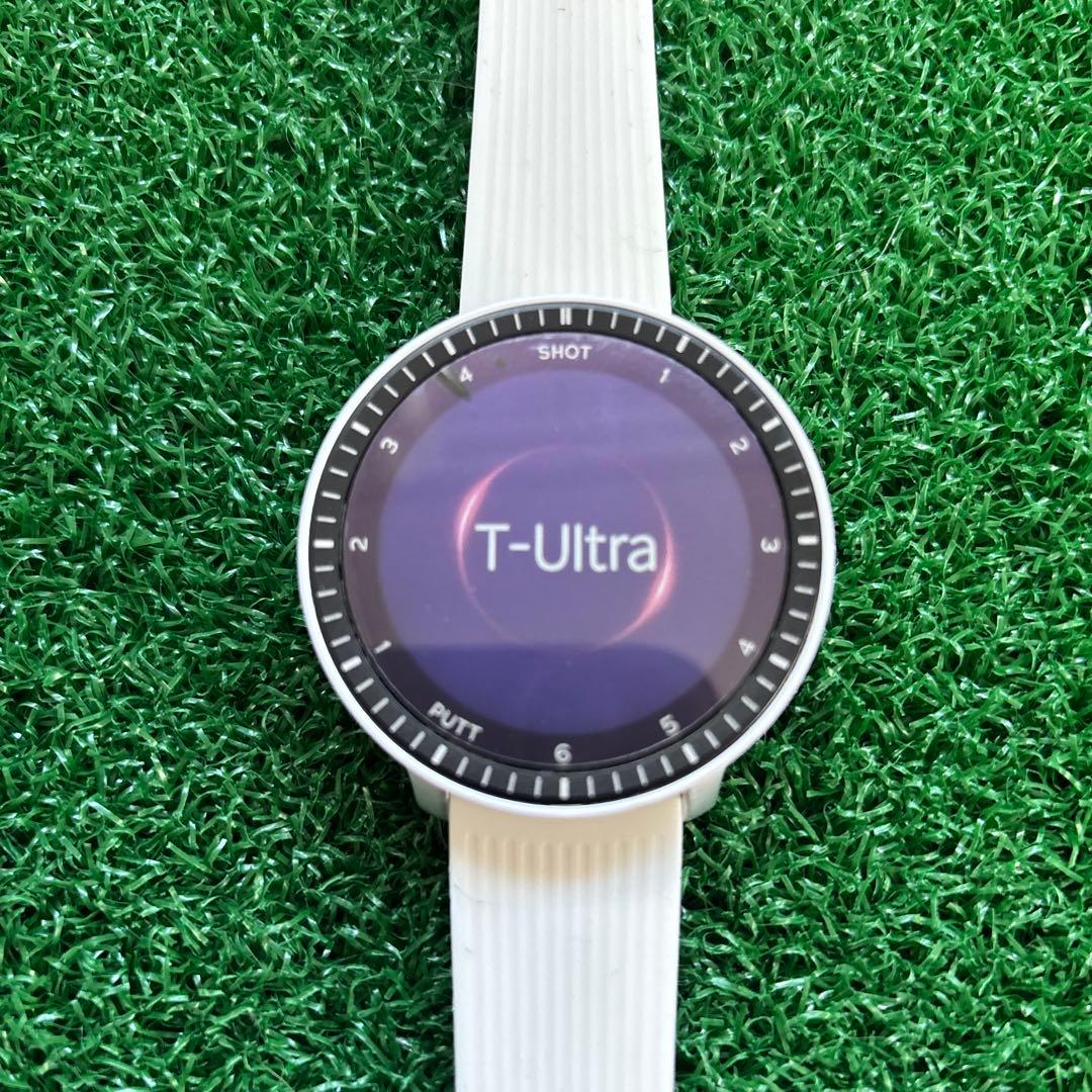 【美品】VOICE CADDIE ボイスキャディT-Ultra 白