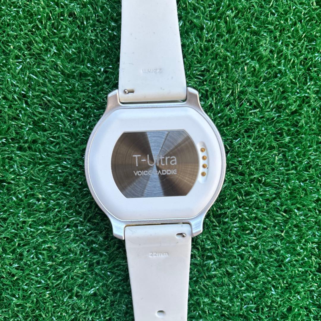 【美品】VOICE CADDIE ボイスキャディT-Ultra 白
