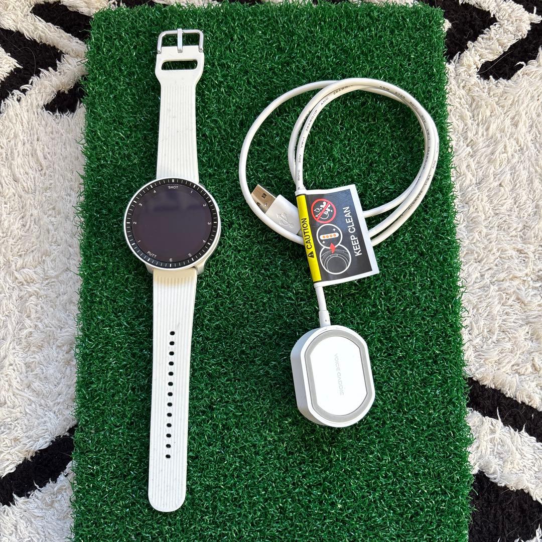 【美品】VOICE CADDIE ボイスキャディT-Ultra 白
