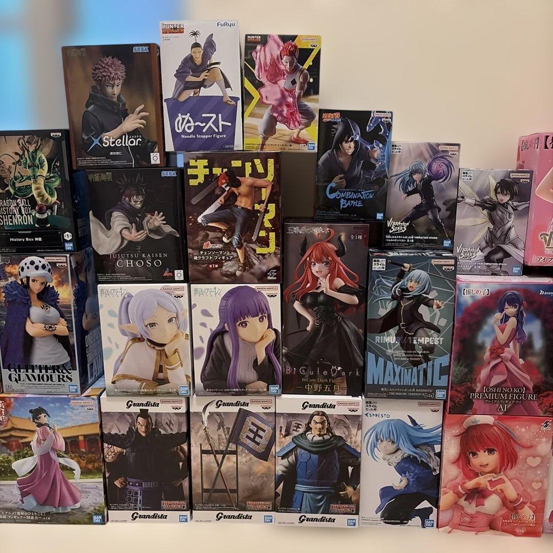 フィギュア30個セット　ジャンプアニメ　美少女アニメ