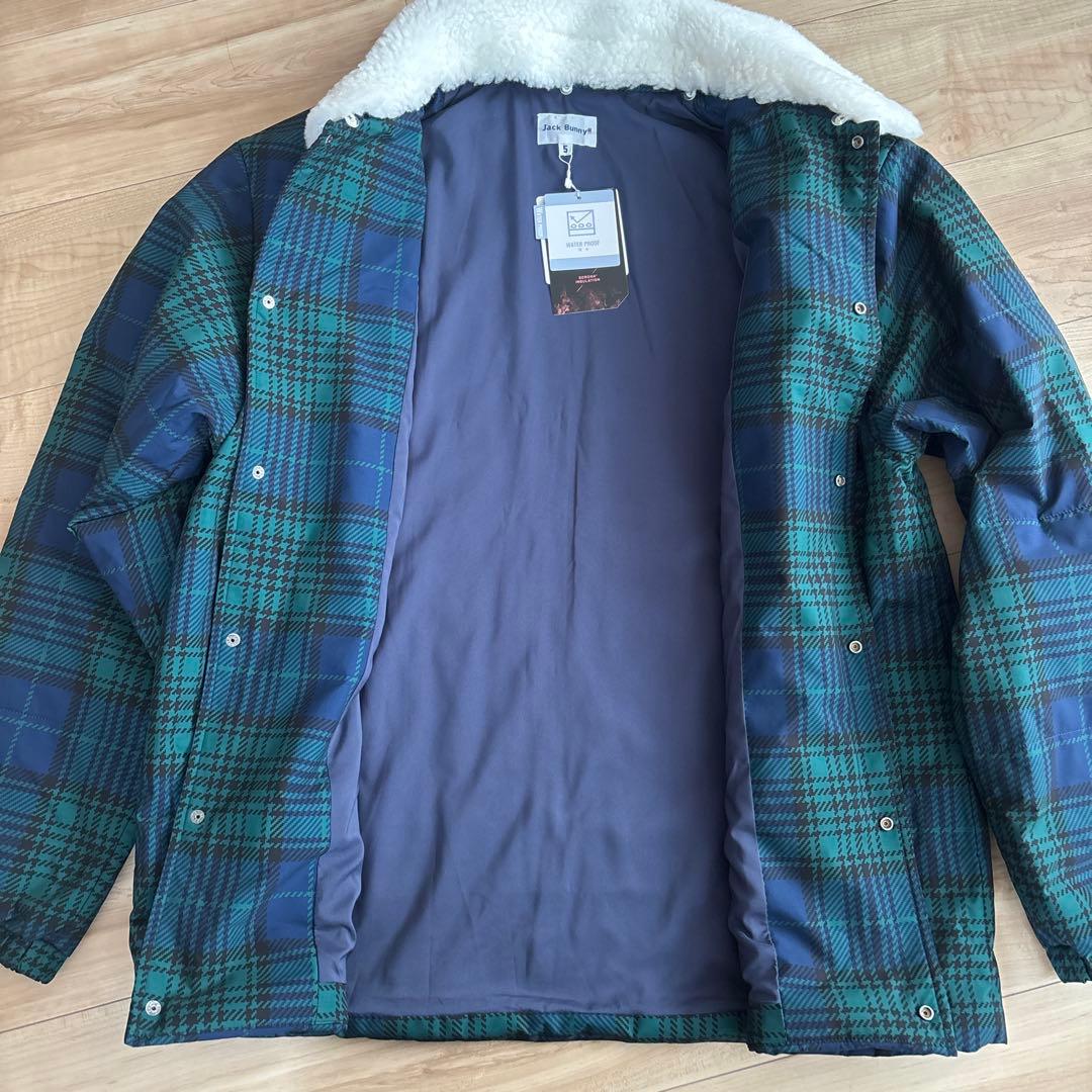 新品　ジャックバニー　メンズ　ゴルフ　アウター　コーチジャケット　ネイビー　L