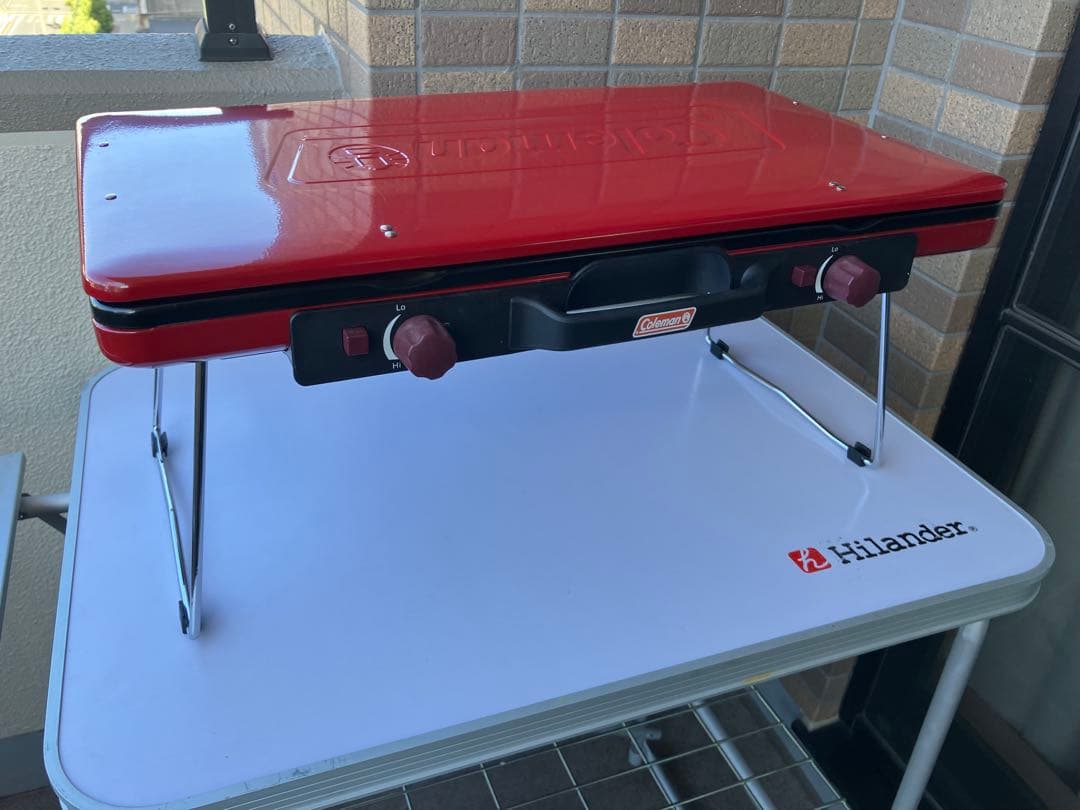 Coleman ツインバーナー、ハイランダー　キッチンテーブルセット