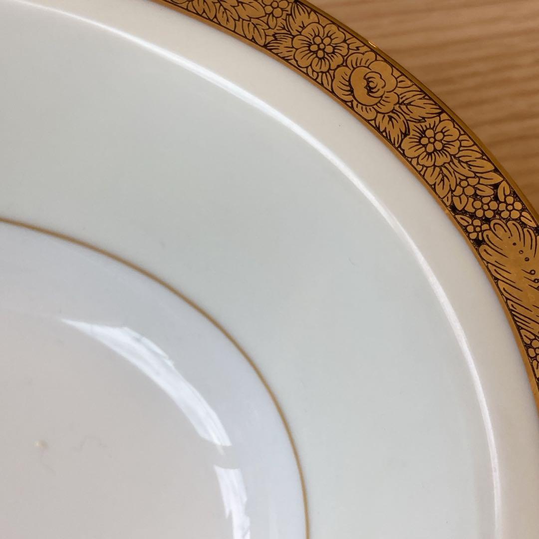 【美品】ノリタケ オーバル皿　大皿　深皿　GOLDKIN 廃盤品　5675