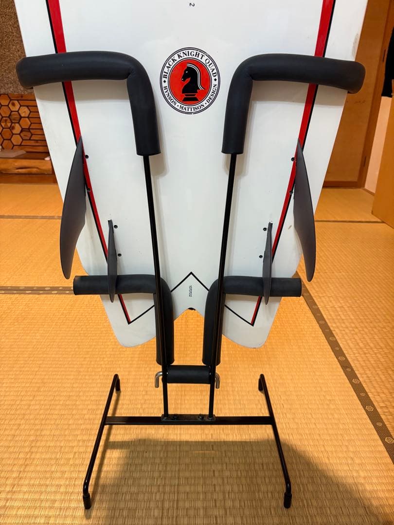 サーフボードスタンドのみスチール製 取扱説明書付き