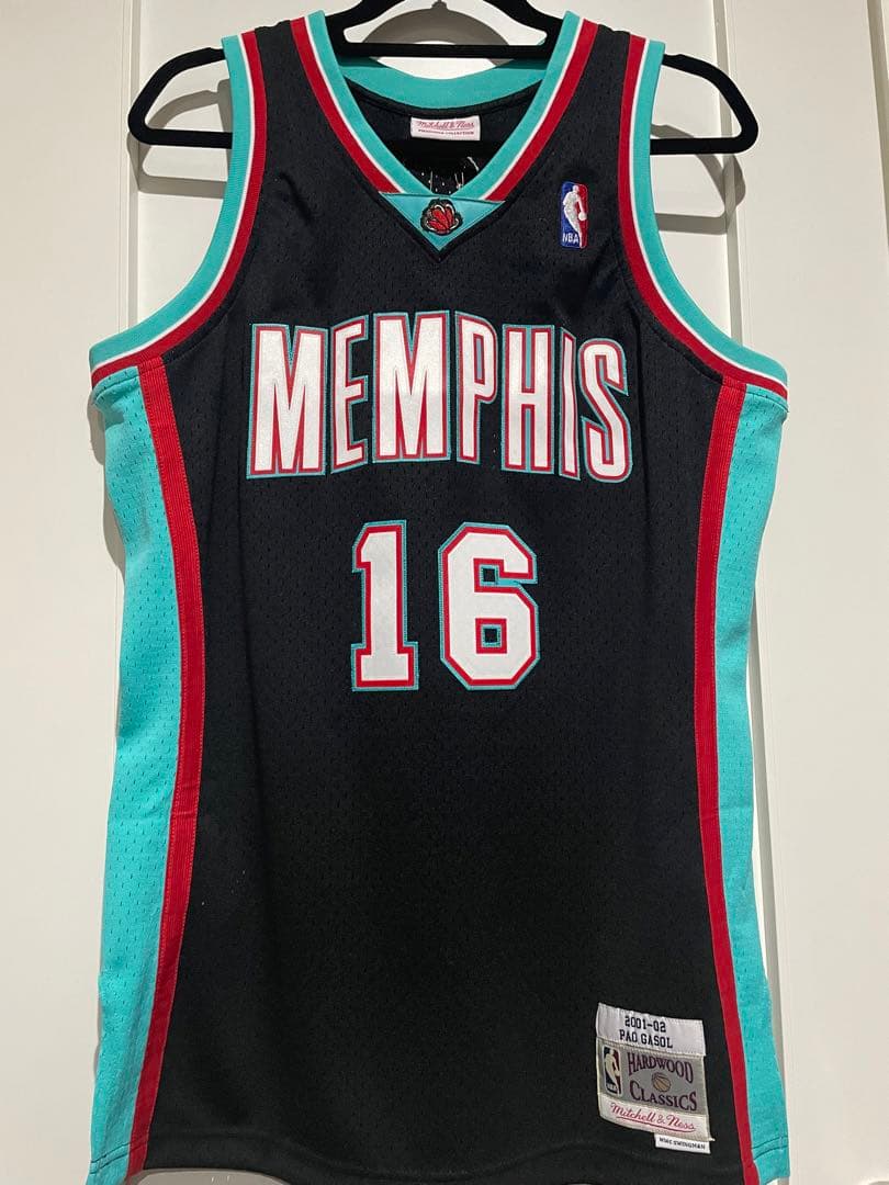 【希少・復刻限定・新品・未着用】パウ・ガソル NBA メンフィス・グリズリーズ