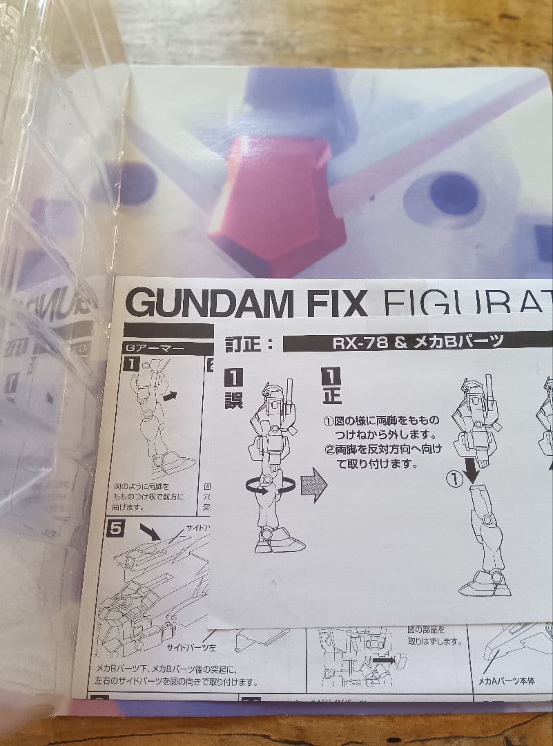 GUNDAM FIX RX-78 フィギュアセット#0004　外箱有り