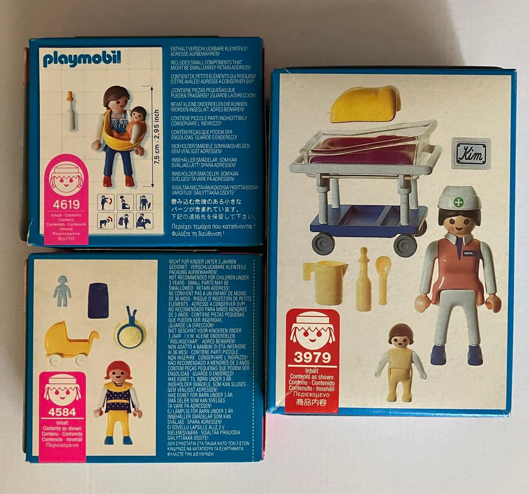playmobil 赤ちゃん　3979 4584 4619 お母さん