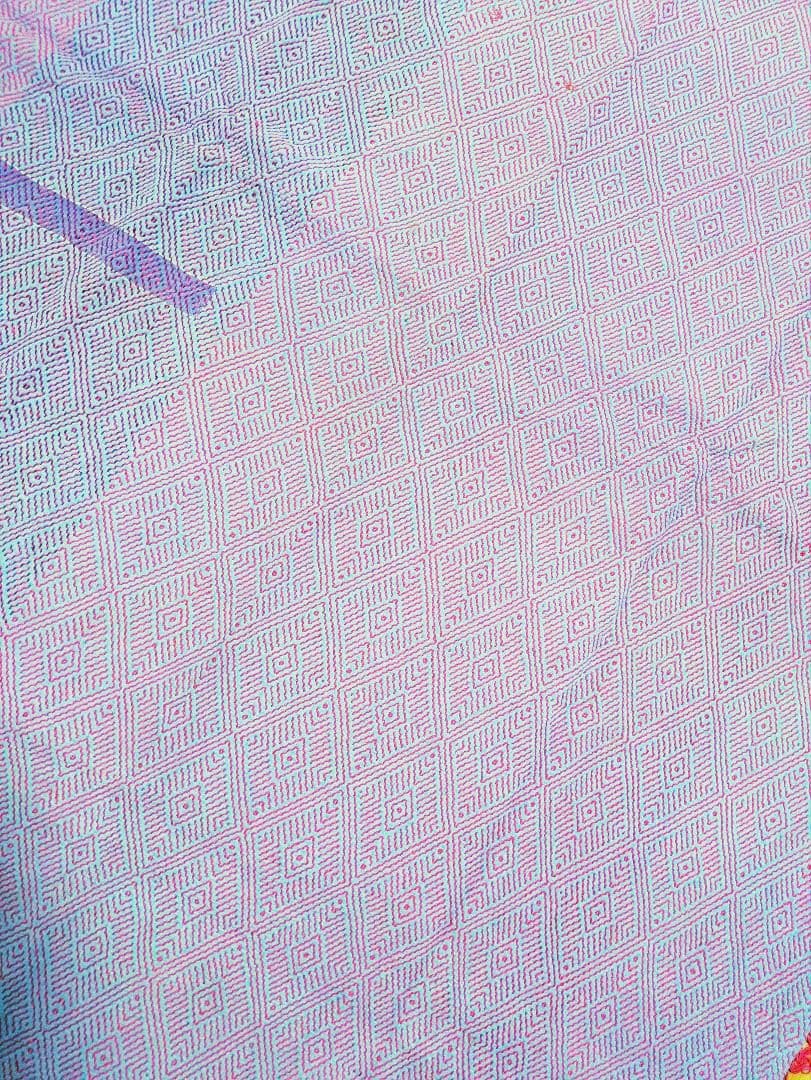 #189 ヴィンテージ ラリーキルト / カンタキルト カバー 厚手 希少 紫
