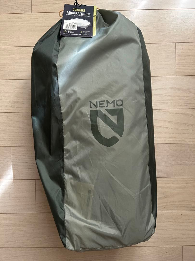 NEMO Aurora Ridge 3P テント