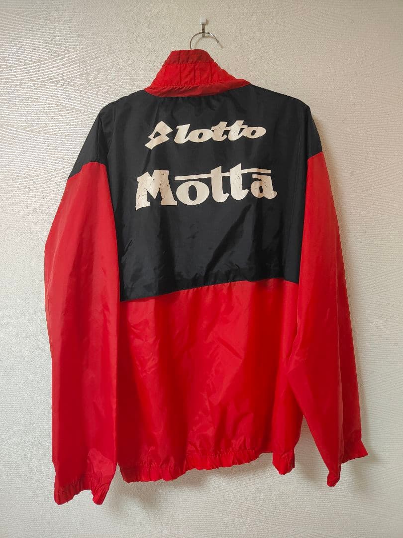 90s ACミラン Lotto Motta ウインドブレーカービンテージ L