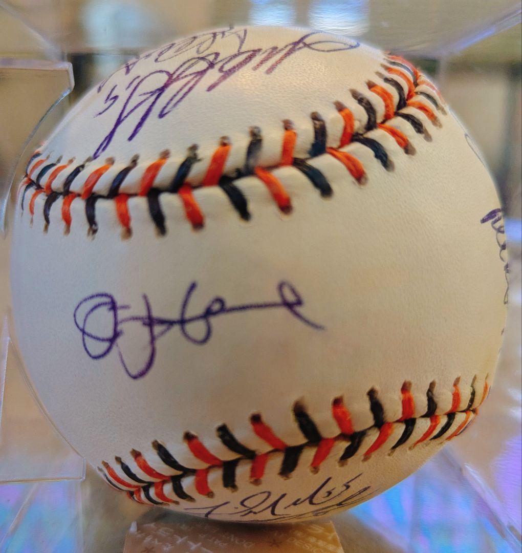 2007年 MLB オールスター イチロー 他サイン 史上初のランニングHR