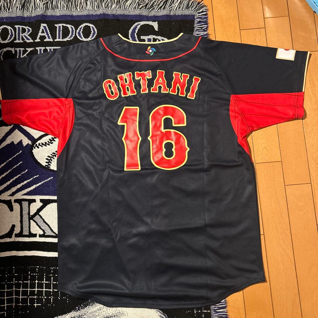 【新品】WBC 2023 ユニフォーム　ビジター　プリント　大谷翔平　値下げ可能