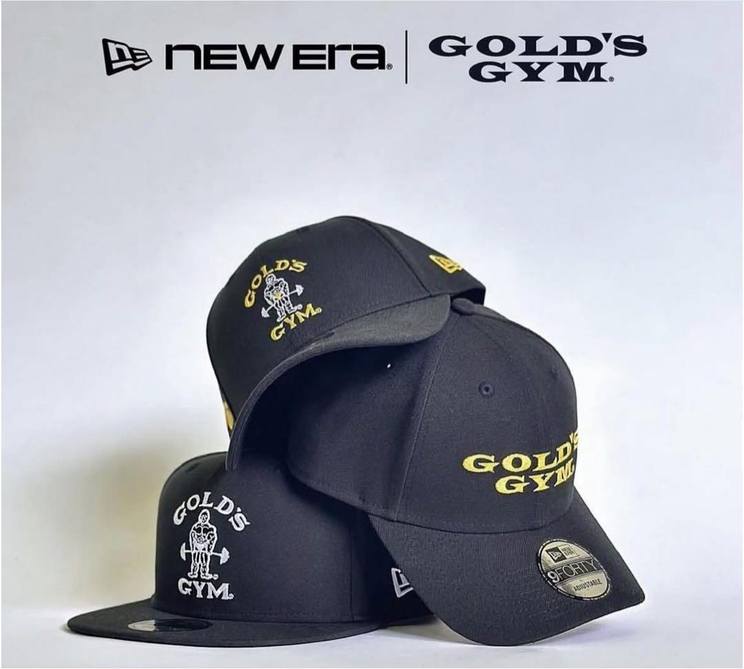 GOLD'S GYM 9FORTY キャップ ブラック