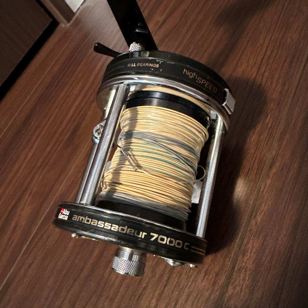 アブガルシア　アンバサダー7000c リール　釣り道具