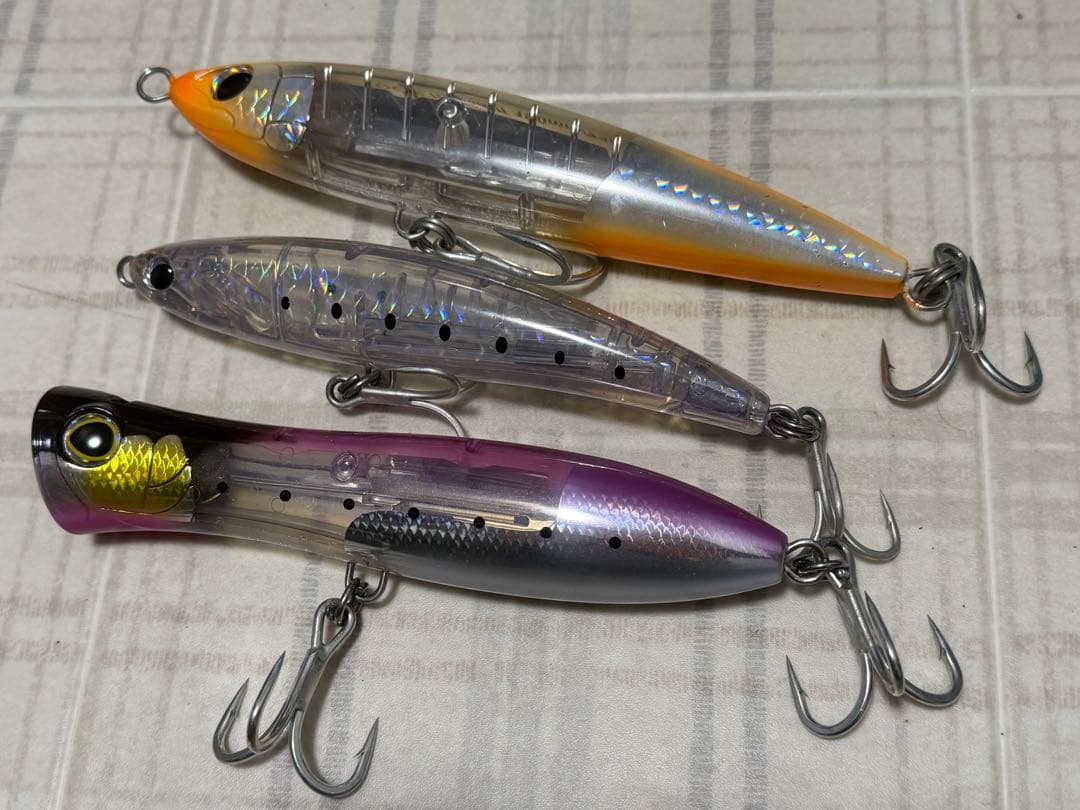 OCEA トップウォーター ルアー セット