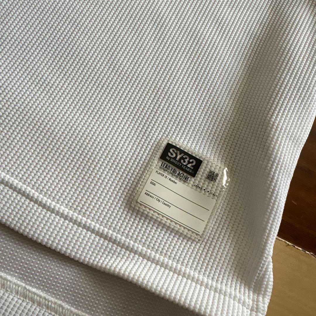 美品　SY32 ホワイト ポロシャツ M