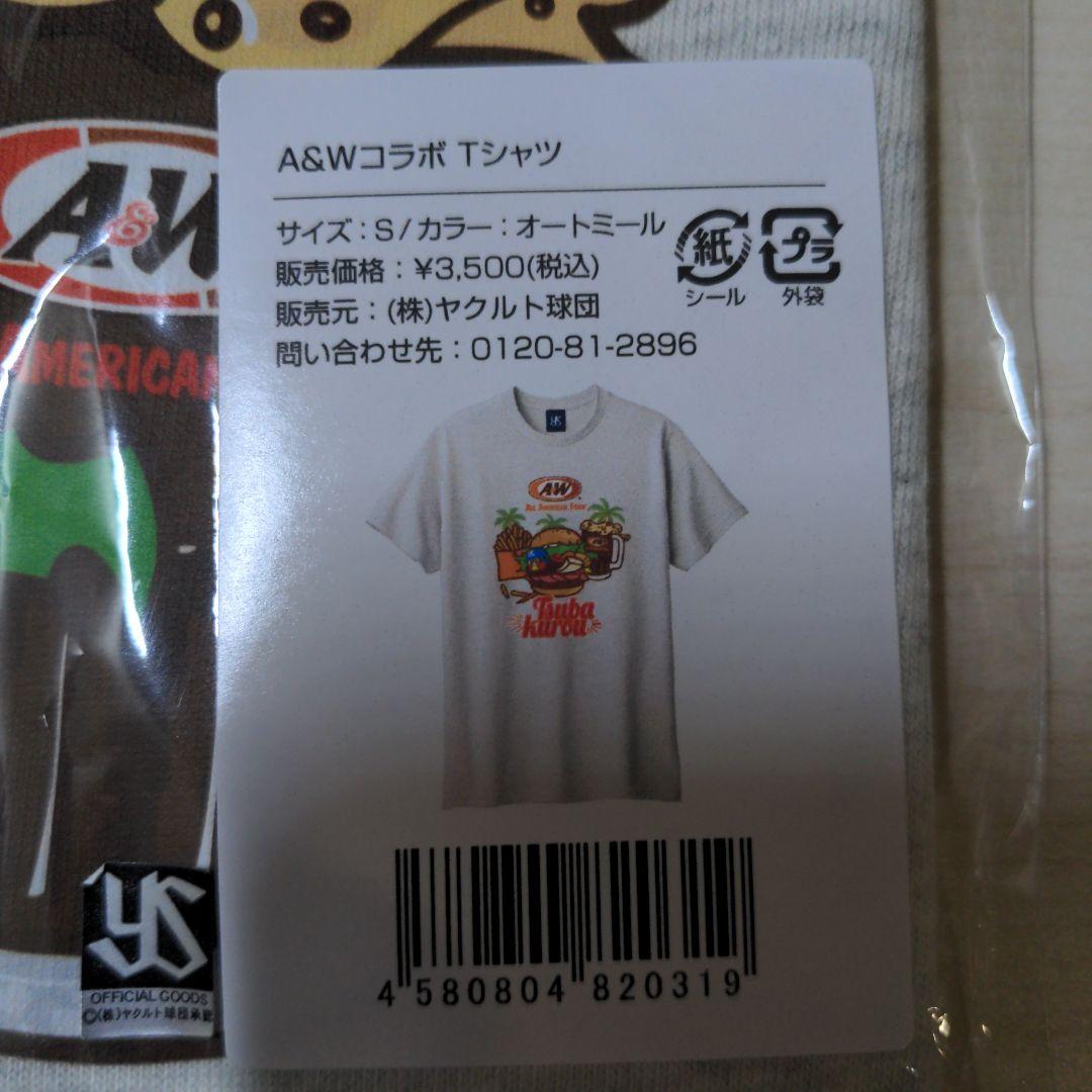 東京ヤクルトスワローズ A&W コラボ Tシャツ